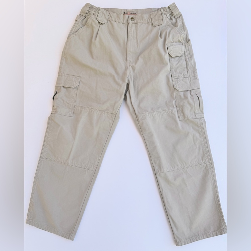 Men’s 5.11 Tactical Cargo Pants Light Khaki Size 36 x 30​​